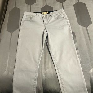 Democracy gray cropped pants